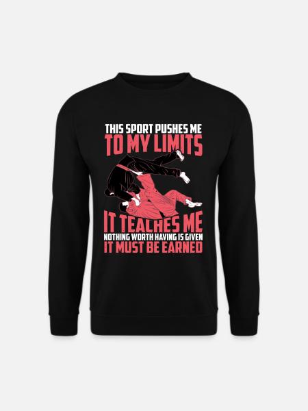 This Sport Pushes Me To My Limits 2 - Unisex Pullover - Schwarz