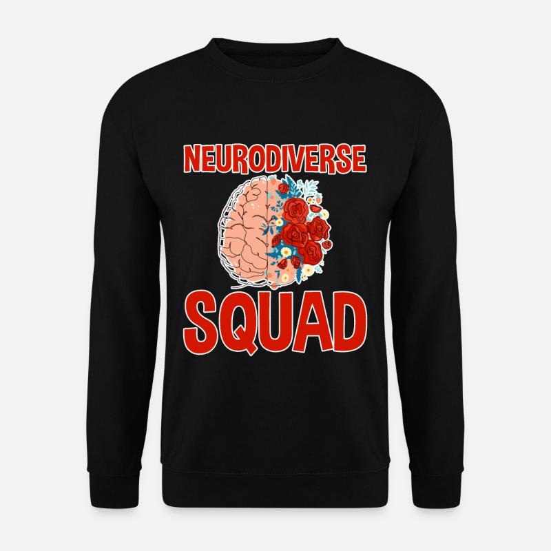 Neurodiverse Squad 2 - Unisex Sweatshirt - black