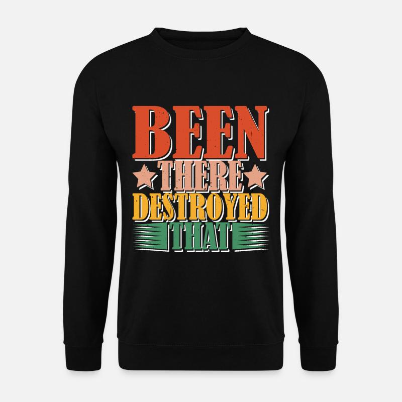 Été là détruit que 12 - Sweat-shirt Unisexe - noir