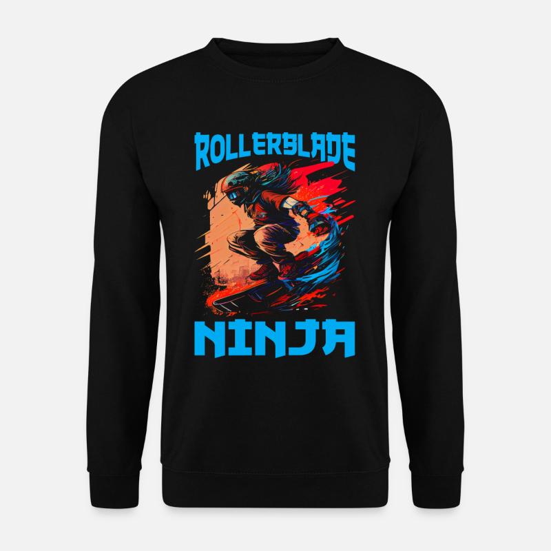 Rollerblade Ninja 6 - Sweat-shirt Unisexe - noir