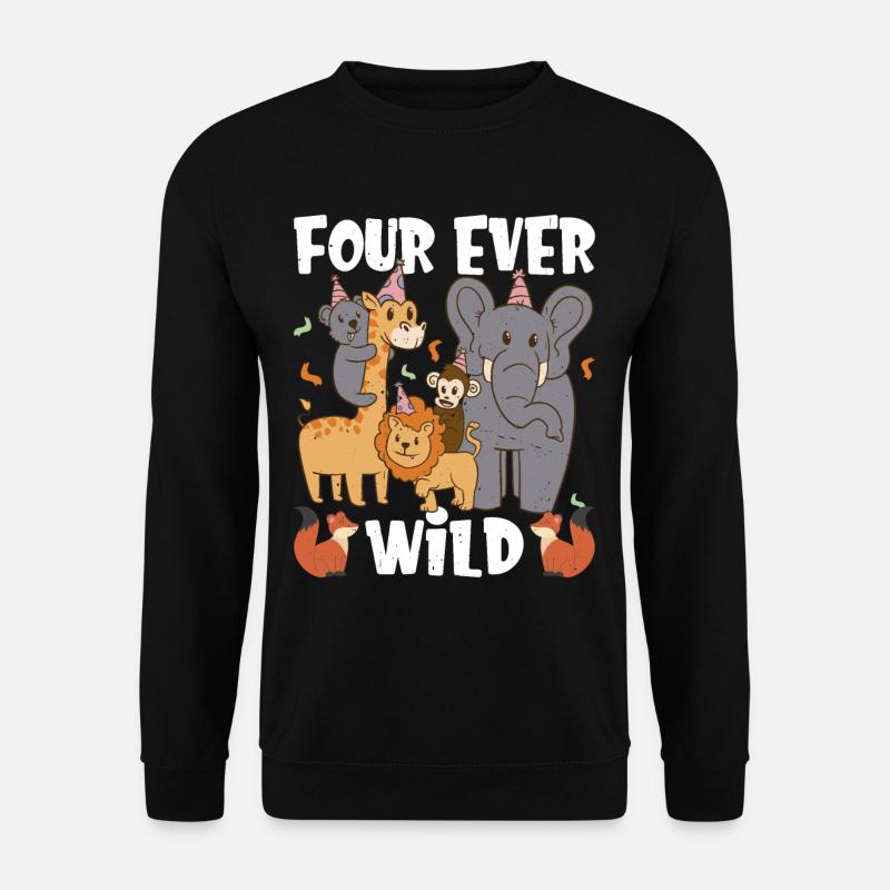 Four Ever Wild 53 - Unisex Pullover - Schwarz