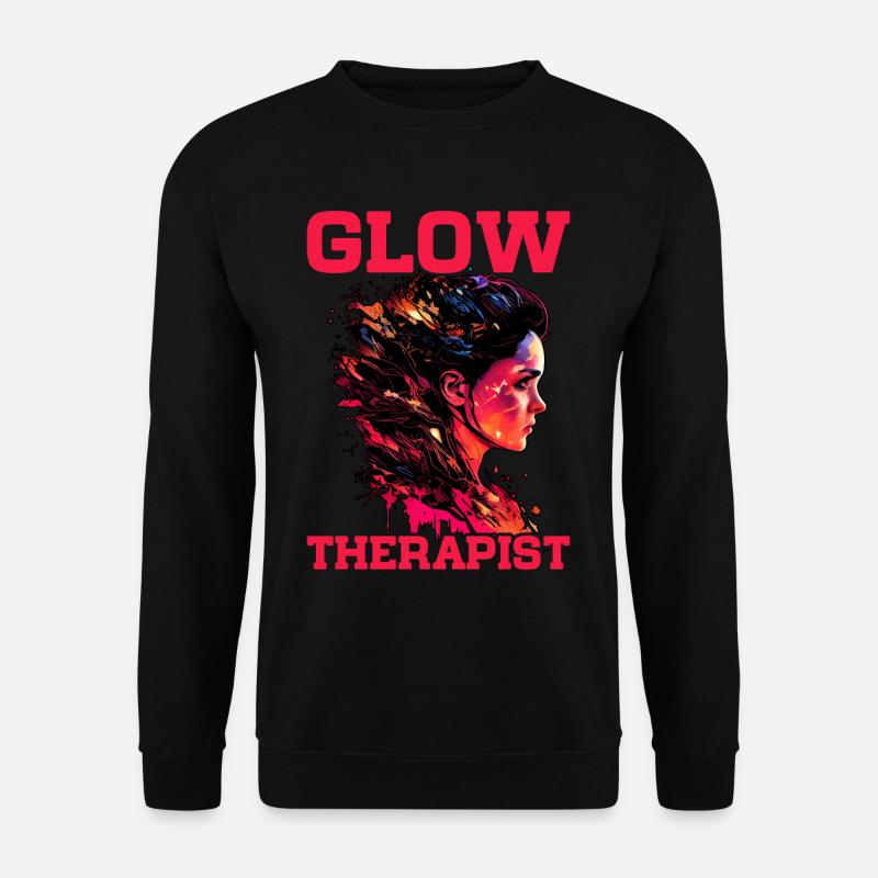 Glow Therapist 6 - Unisex Sweatshirt - black