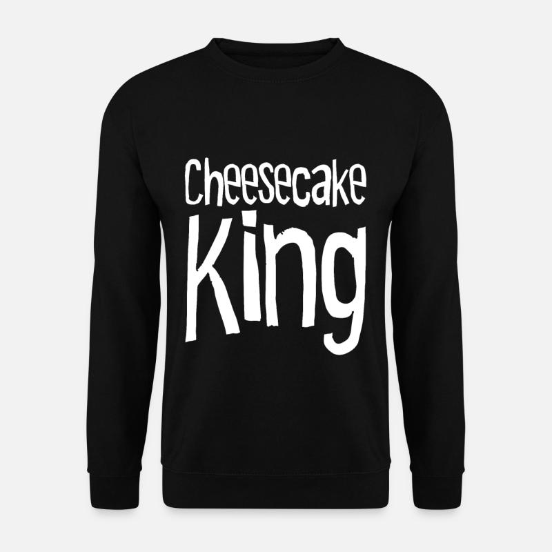 Cheesecake King - Unisex Pullover - Schwarz