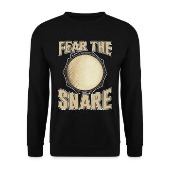 Fear The Snare - Unisex Pullover - Schwarz - Vorne - Alina (178cm) & Michal (187cm)