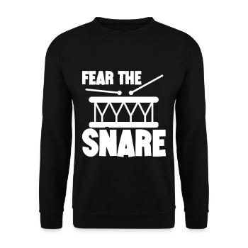 Fear The Snare 4 - Unisex Pullover - Schwarz - Vorne - Alina (178cm) & Michal (187cm)