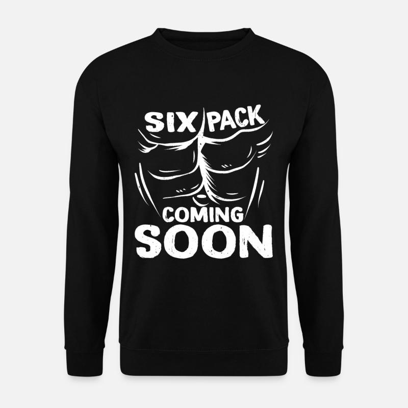Six Pack Coming Soon 54 - Unisex Pullover - Schwarz