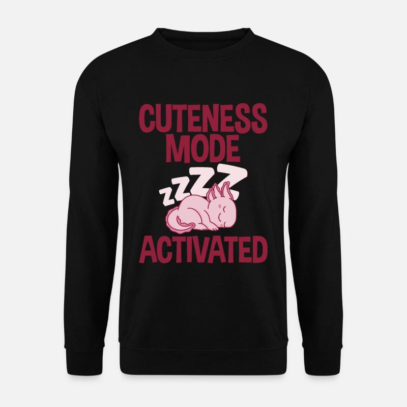 Cuteness Mode Activated - Unisex Sweatshirt - black