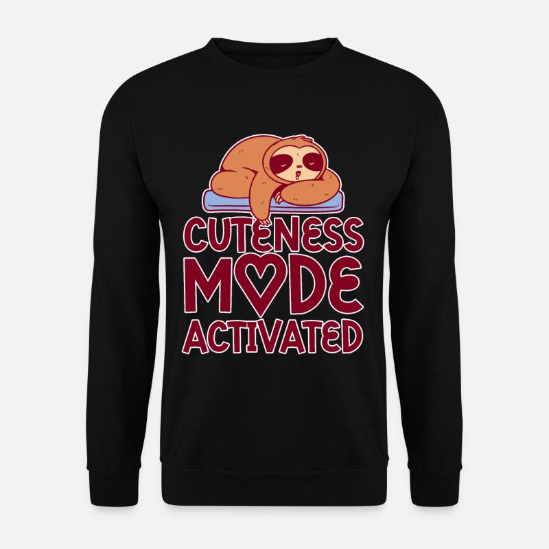 Cuteness Mode Activated 2 - Unisex Pullover - Schwarz