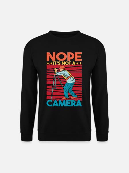 Nope, It's Not A Camera - Unisex Pullover - Schwarz