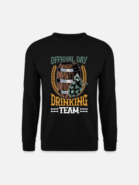 Official Day Drinking Team - Unisex Sweatshirt - black