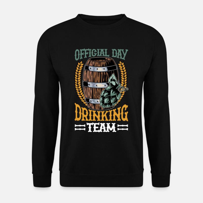 Official Day Drinking Team - Unisex Sweatshirt - black