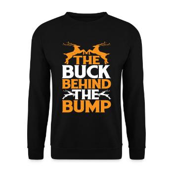 Le bouc derrière la bosse 3 - Sweat-shirt Unisexe - noir - Devant - Alina (178cm) & Michal (187cm)