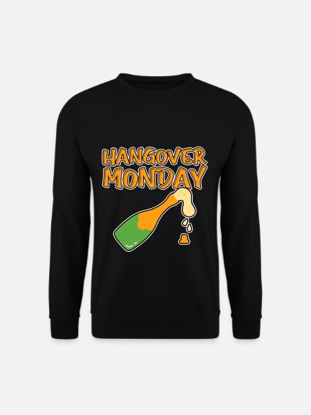 Hangover Monday 2 - Unisex Pullover - Schwarz