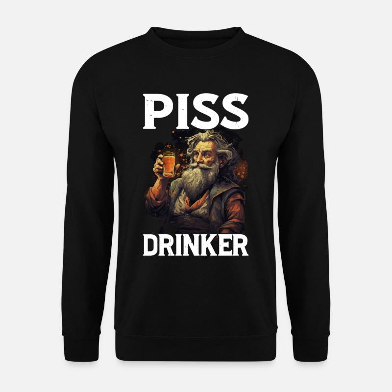 Piss Drinker 37 - Unisex Pullover - Schwarz