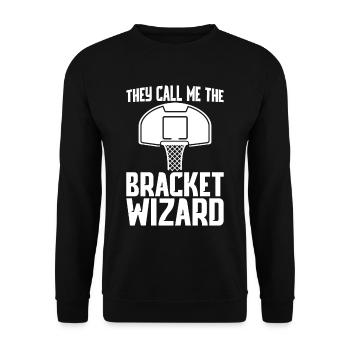 Ils m’appellent The Bracket Wizard 4 - Sweat-shirt Unisexe - noir - Devant - Alina (178cm) & Michal (187cm)
