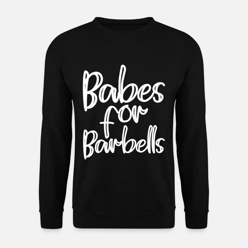 Filles Pour Haltères - Sweat-shirt Unisexe - noir
