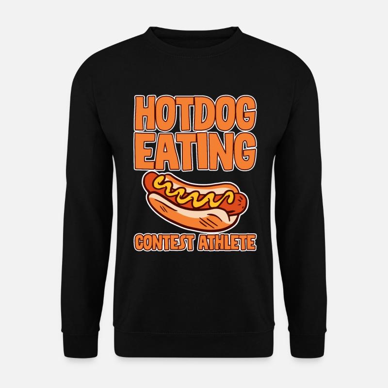 Concours de hot-dogs Athlète 4 - Sweat-shirt Unisexe - noir