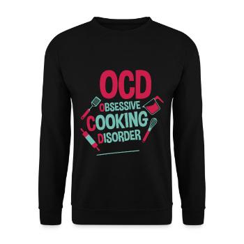 TOC Trouble obsessionnel de la cuisine 2 - Sweat-shirt Unisexe - noir - Devant - Alina (178cm) & Michal (187cm)