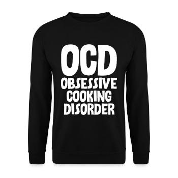TOC Trouble obsessionnel de la cuisine - Sweat-shirt Unisexe - noir - Devant - Alina (178cm) & Michal (187cm)