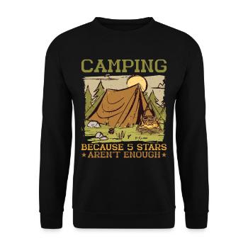 Camper, parce que 5 étoiles ne suffisent pas 3 - Sweat-shirt Unisexe - noir - Devant - Alina (178cm) & Michal (187cm)