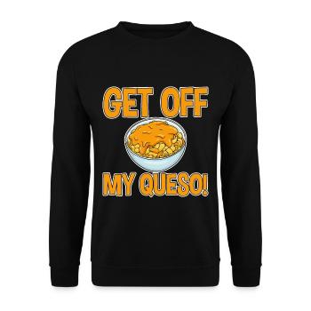 Descends de mon Queso 4 - Sweat-shirt Unisexe - noir - Devant - Alina (178cm) & Michal (187cm)