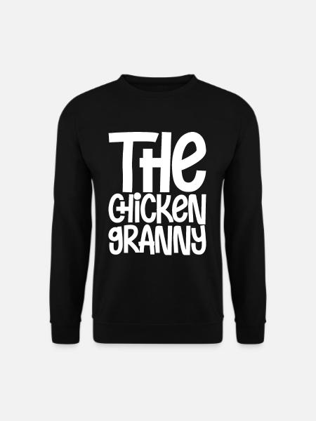The Chicken Granny - Unisex Sweatshirt - black