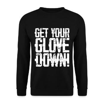 Get Your Glove Down 3 - Unisex Pullover - Schwarz - Vorne - Alina (178cm) & Michal (187cm)