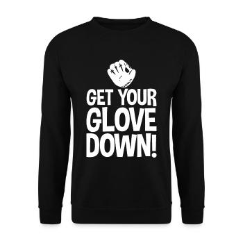 Get Your Glove Down 4 - Unisex Pullover - Schwarz - Vorne - Alina (178cm) & Michal (187cm)