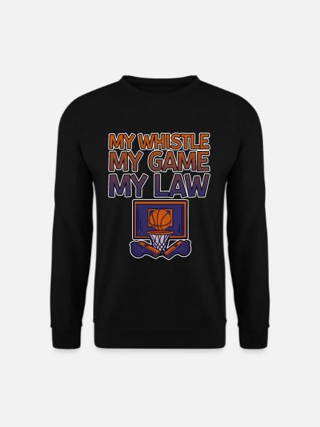 My Whistle My Game My Law 4 - Unisex Pullover - Schwarz