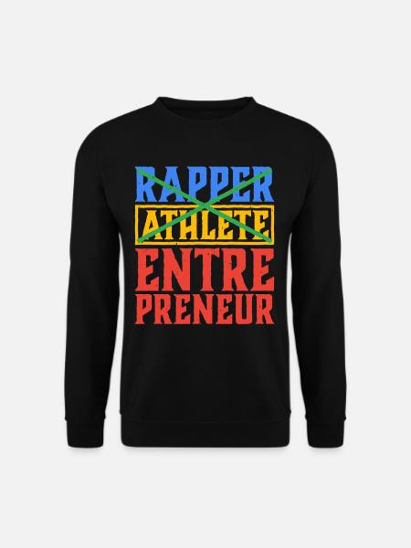 Rapper Athlete Entrepreneur 40 - Unisex Sweatshirt - black