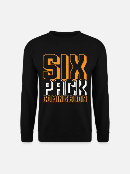 Six Pack Coming Soon 64 - Unisex Sweatshirt - black
