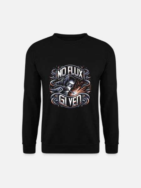 no flux given 10 - Unisex Sweatshirt - black