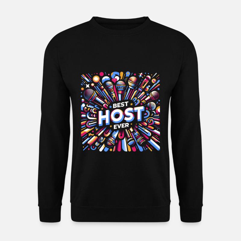 Best Host Ever 23 - Unisex Sweatshirt - black