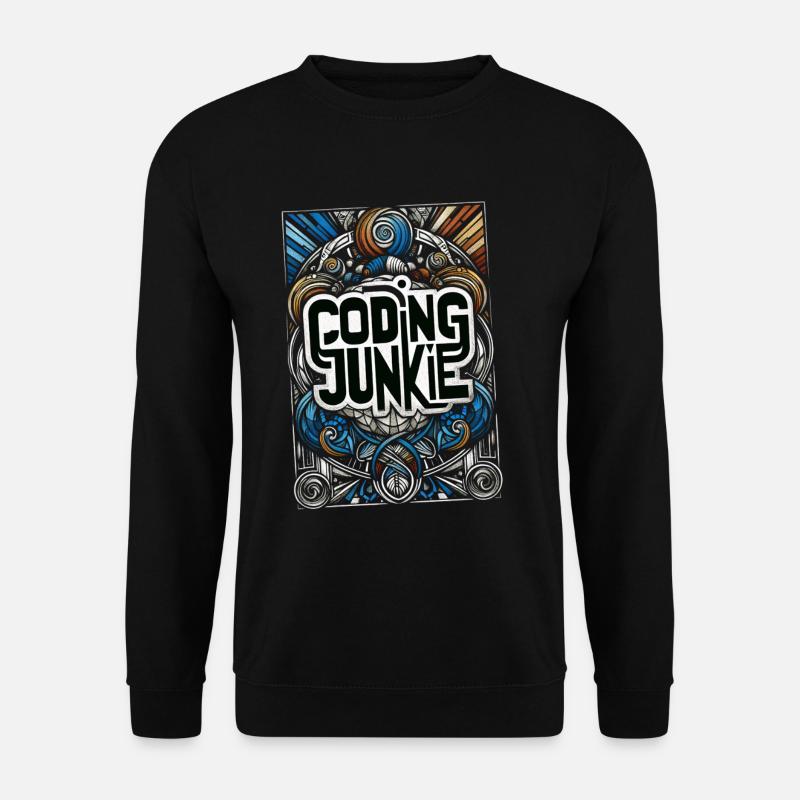 Coding Junkie 14 - Unisex Pullover - Schwarz
