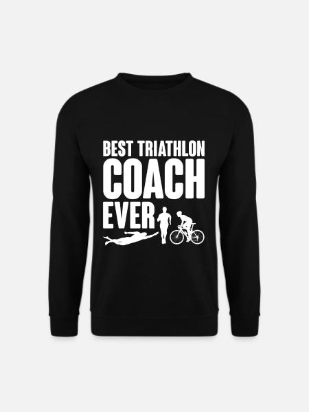 Best Triathlon Coach Ever 2 - Unisex Sweatshirt - black