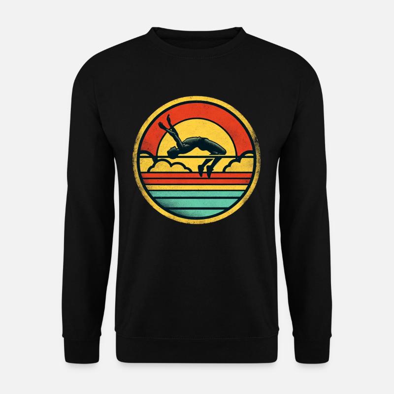 High Jump 2 - Unisex Pullover - Schwarz