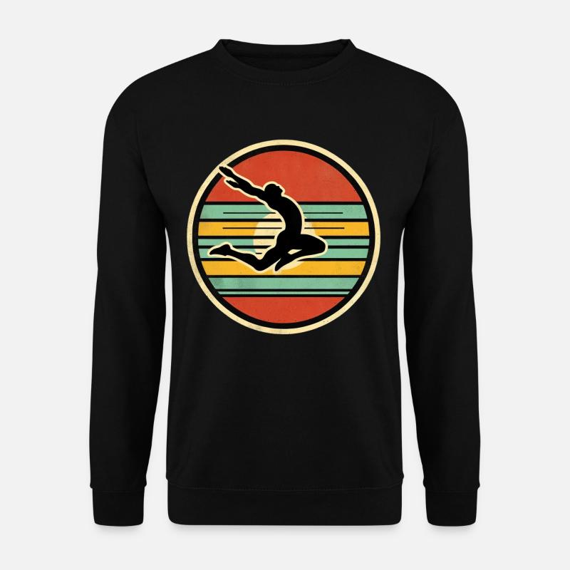 Long Jump 2 - Unisex Sweatshirt - black