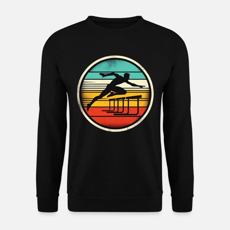 Hurdle Sprinter - Unisex Sweatshirt - black