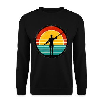 Pole Vault - Unisex Pullover - Schwarz - Vorne - Alina (178cm) & Michal (187cm)