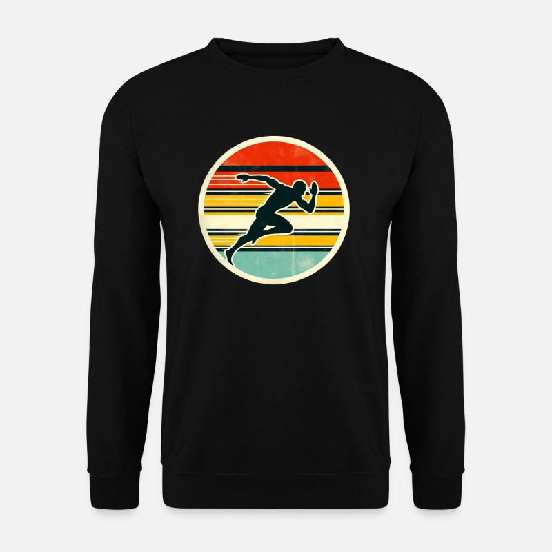 Sprinter - Athlétisme 4 - Sweat-shirt Unisexe - noir