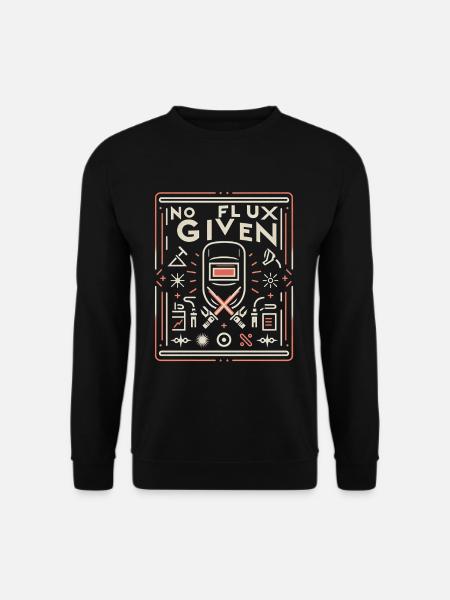 No Flux Given 14 - Unisex Sweatshirt - black
