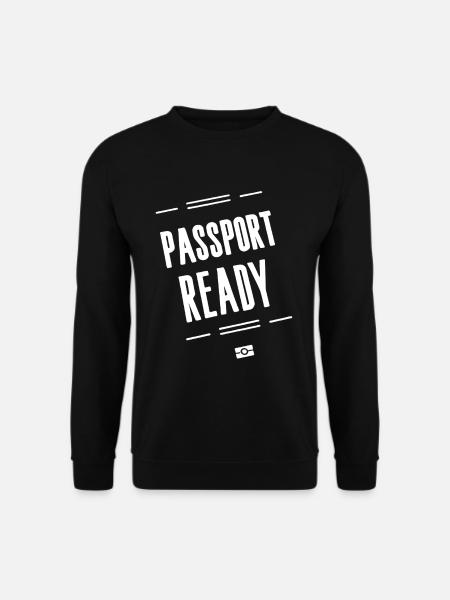 Passport Ready 12 - Unisex Sweatshirt - black