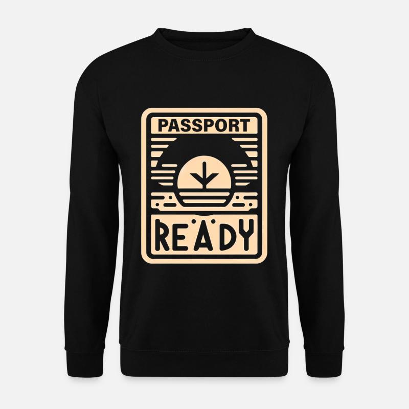 Passport Ready 7 - Unisex Sweatshirt - black