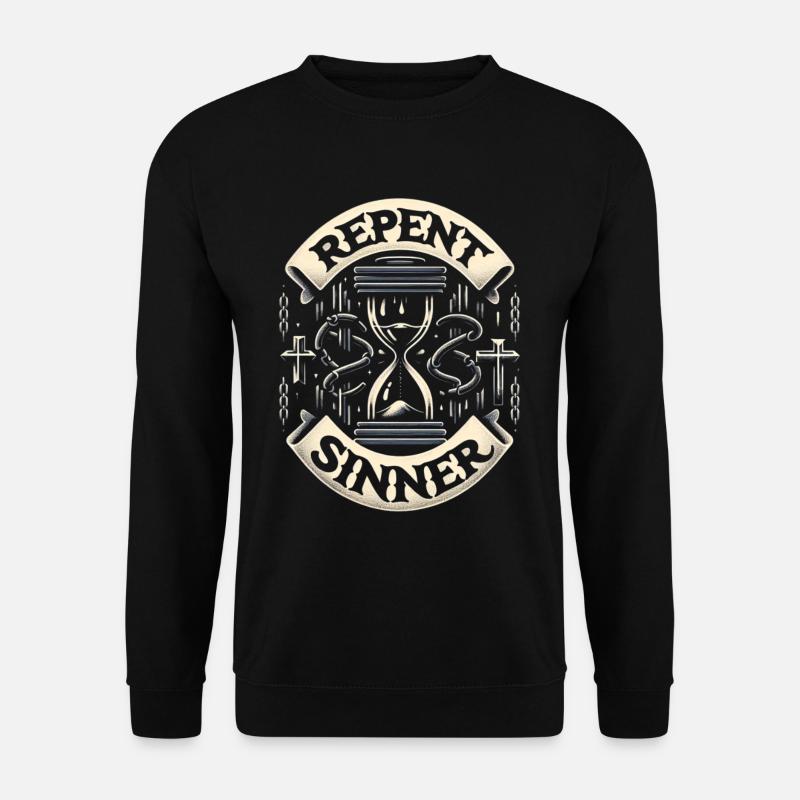 Repent Sinner 16 - Unisex Pullover - Schwarz