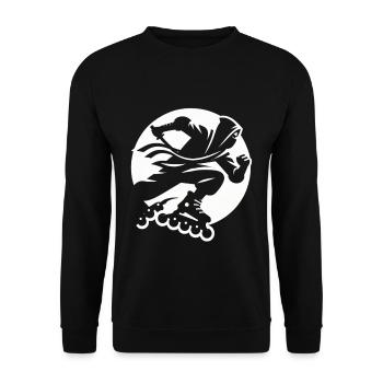 Rollerblade Ninja 11 - Sweat-shirt Unisexe - noir - Devant - Alina (178cm) & Michal (187cm)