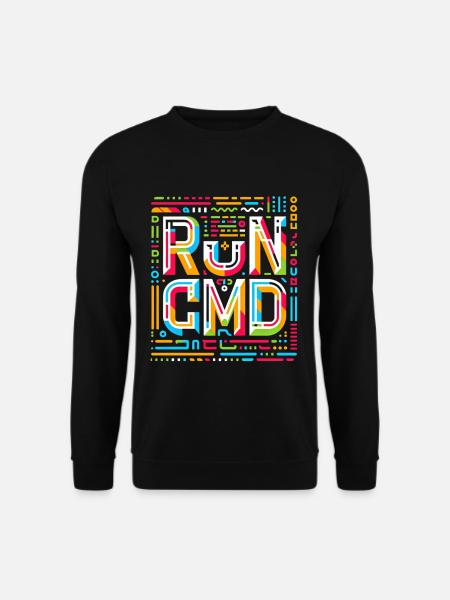 Exécutez Cmd 33 - Sweat-shirt Unisexe - noir
