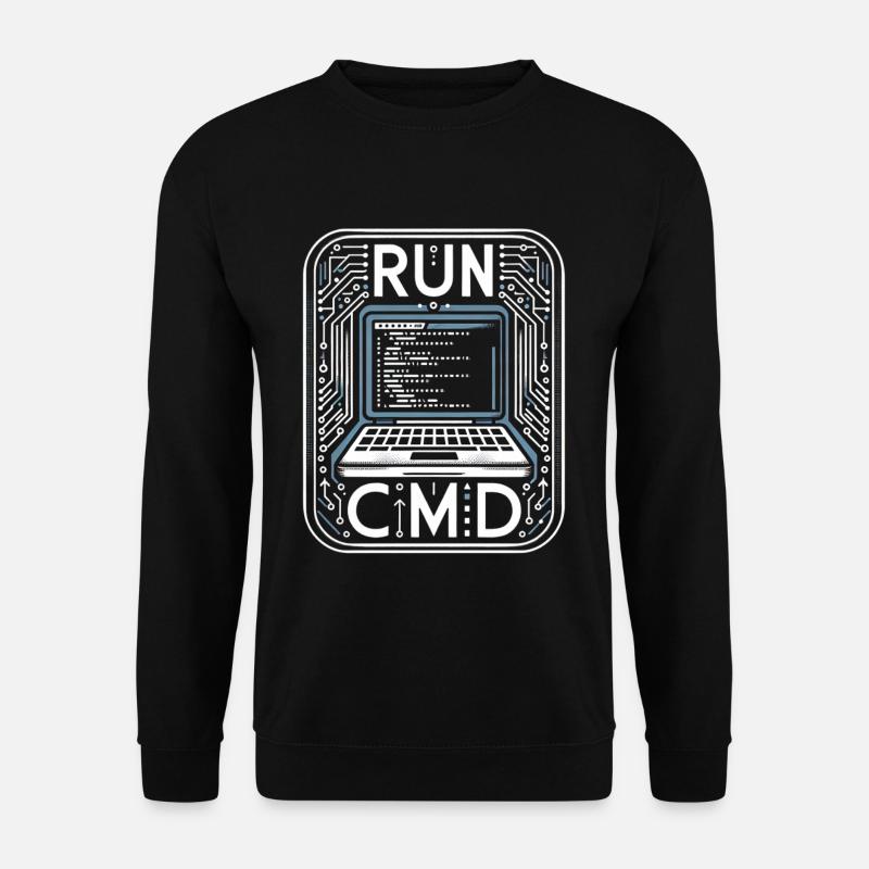 Exécuter Cmd 41 - Sweat-shirt Unisexe - noir