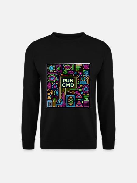 Exécuter Cmd 43 - Sweat-shirt Unisexe - noir