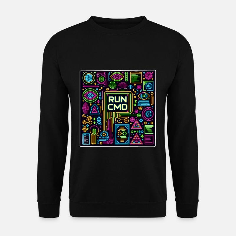 Exécuter Cmd 43 - Sweat-shirt Unisexe - noir