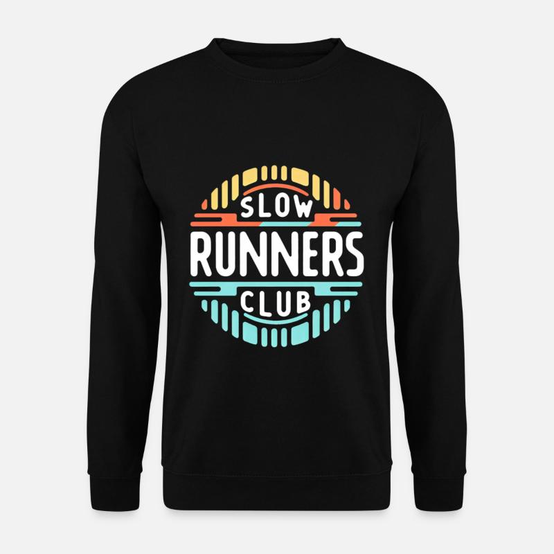 Slow Runners Club 7 - Unisex Sweatshirt - black